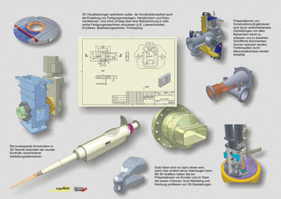 Maschinenbau, 3D-Konstruktion, Studiobau, Behälter- und Apparatebau